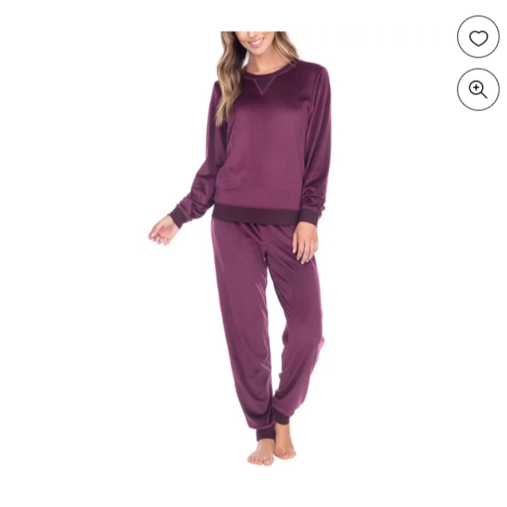 *Honeydew ladies fleece 2 piece pajama sets